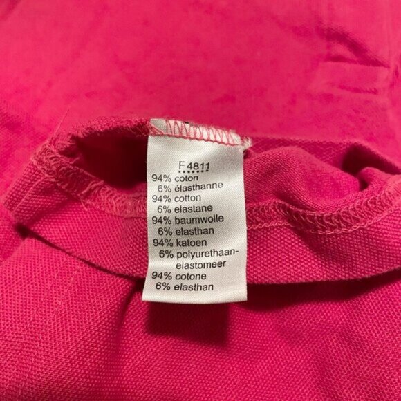 Lacoste Polo Shirt Kids Girl Size‎ 12 Long Sleeve - Picture 11 of 16